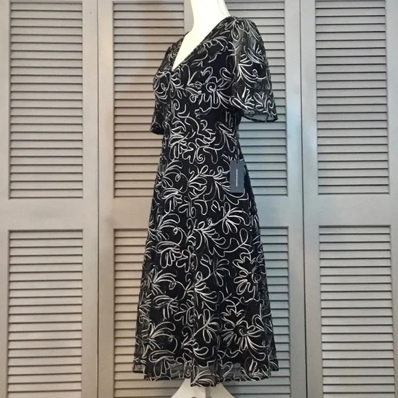 Tommy Hilfiger Special Occasion/Cocktail Black Dress - Picture 8 of 14